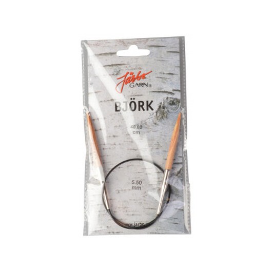 Järbo Björk Rundstickor Björk 40cm 5,50mm / 15.7in US9