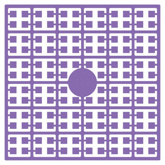Pixelhobby Midi Pärlor 122 Mörk Lavendel 2x2mm - 140 pixels