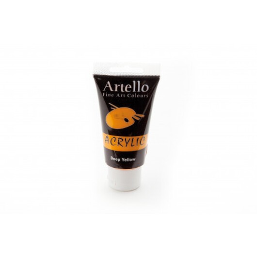 Artello Akrylfärg/Konstnärsfärg Mangogul 75ml