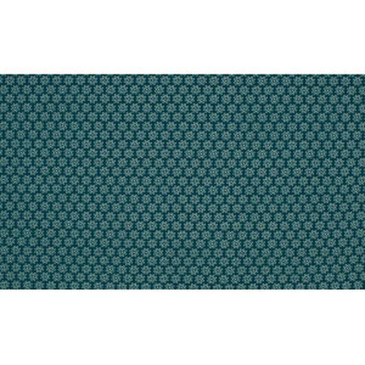 Minimals Bomullspoplin Tyg Print 206 Daisy Petrol 145cm - 50cm