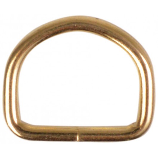 D-Ring Mässing 16mm - 1 st