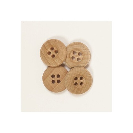 Drops Träknapp Ljus Ek 15mm 503 - 1 st.