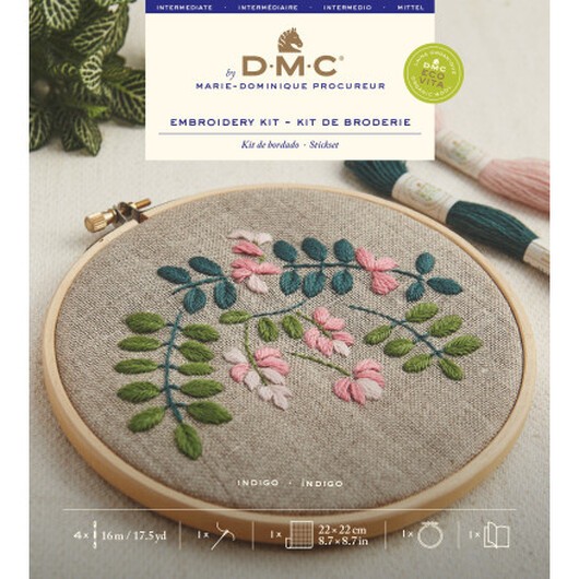 DMC Eco Vita broderikit - Indigo