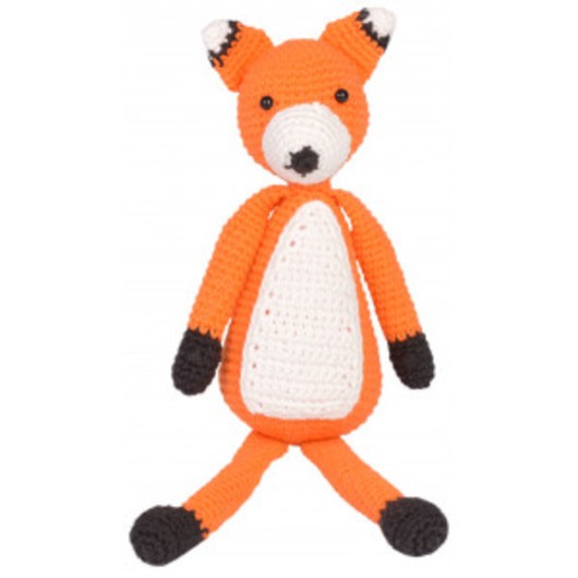 Robin Räv av Rito Krea - Nalle Virkmönster 30cm