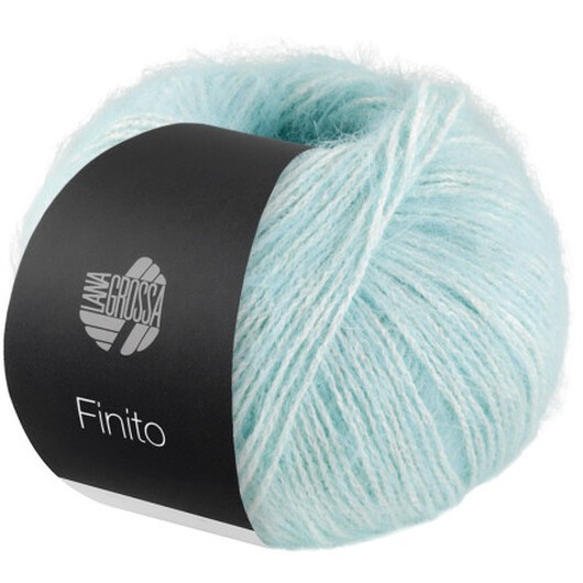 Lana Grossa Finito Garn 3 Ljus Turkos