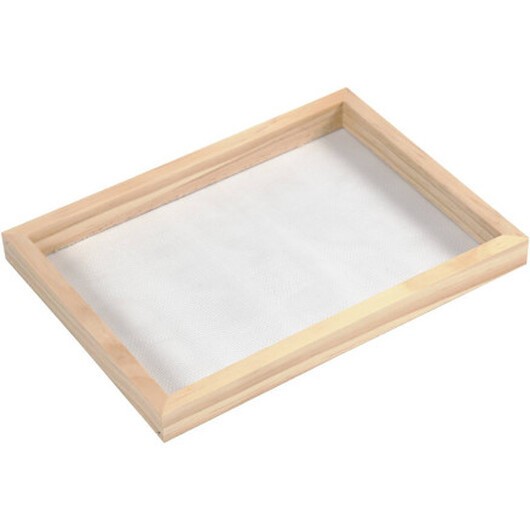 Formgjuten pappersram, A5, storlek 23x17x2cm cm, 20 mesh, 1 st.