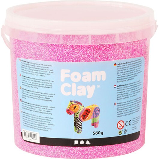 Foam ClayÂ® , neonrosa, 560 g/ 1 hink