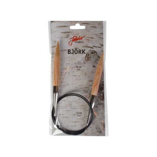 Järbo Björk Rundstickor Björk 80cm 12,00mm / 31.5in US17