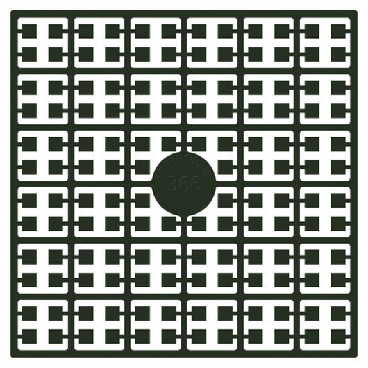 Pixelhobby Midi Pärlor 366 Mörk Avokado 2x2mm - 140 pixels