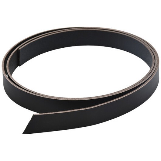 Läderrem ca 95/100 x 2 CM - Mörkbrun