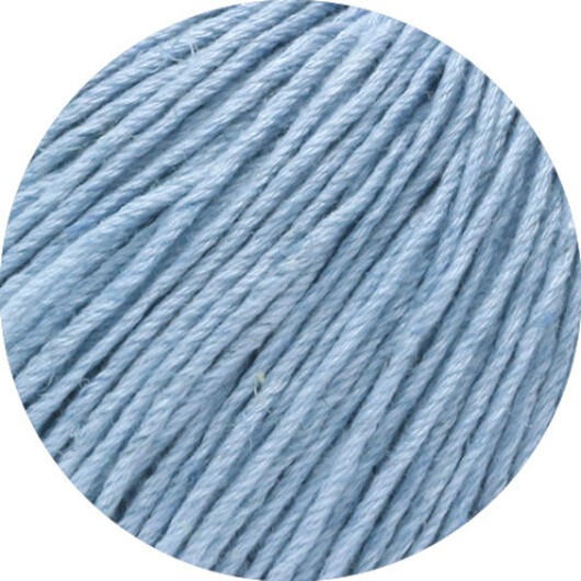 Lana Grossa Solo Lino 46 Ljusblå