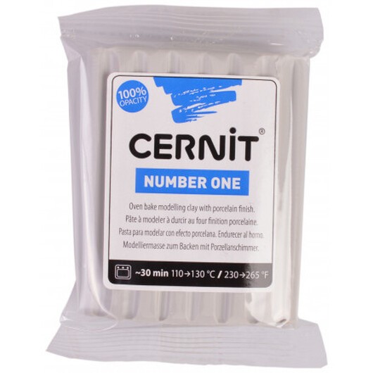 Cernit Modellera Unicolor 024 Grå 56g