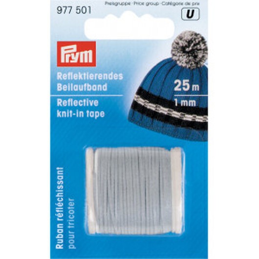 Prym Reflexgarn / Reflextråd 1mm 25m