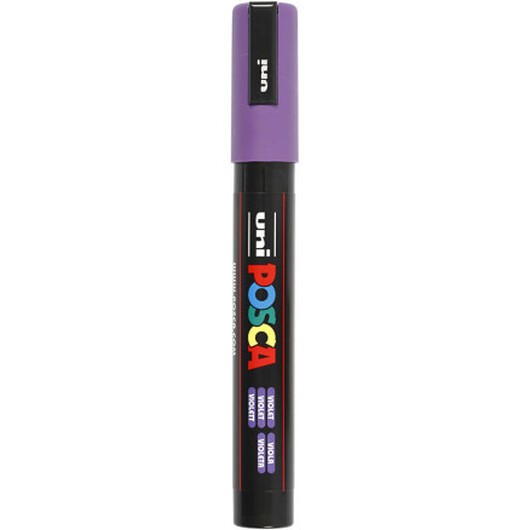 Posca Marker , nr. PC-5M, spets 2,5 mm, Medium, violet, 1 st.