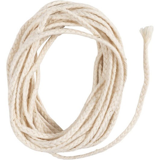 Veke, Lämpligt för ljus stöpta i dopp (dia. 22 - 30Â mm) och ljus stöpta i form (dia. 60 - 80Â mm), 100 g, 3 m/ 1 förp.