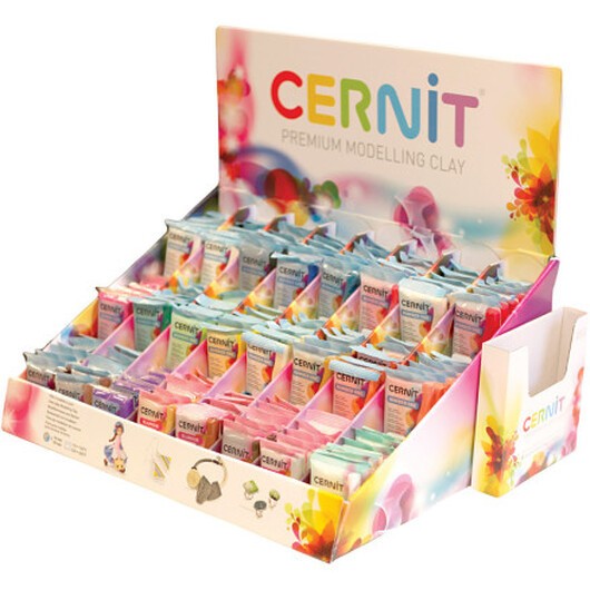 Cernit, mixade färger, 24x6 förp./ 1 förp.