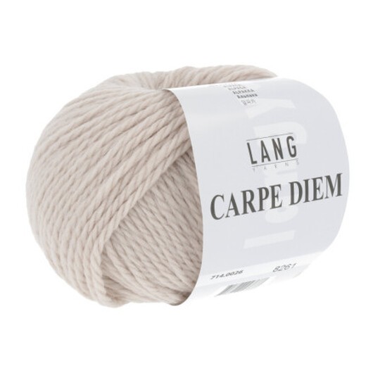 Lang Yarns Carpe Diem Garn 26 Sand Melange