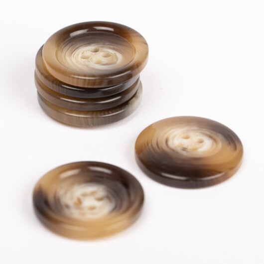Drops Button Marble 25mm 630 - 50 st.