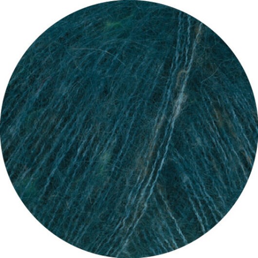 Lana Grossa Garn Superkid Tweed 634 Havsgrön