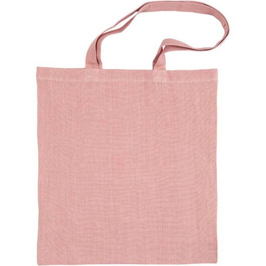 Tote bag, stl. 38x42 cm, 185 g, rosa, 1 st./ 1 förp.