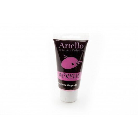 Artello Akrylfärg/Konstnärsfärg Magenta 75ml