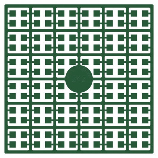 Pixelhobby Midi Pärlor 242 Julgrön 2x2mm - 140 pixels