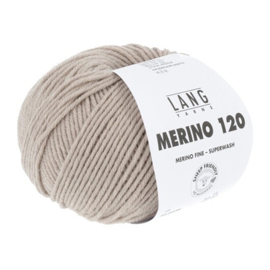Lang Yarns Merino 120 Garn 226 Beige Melange