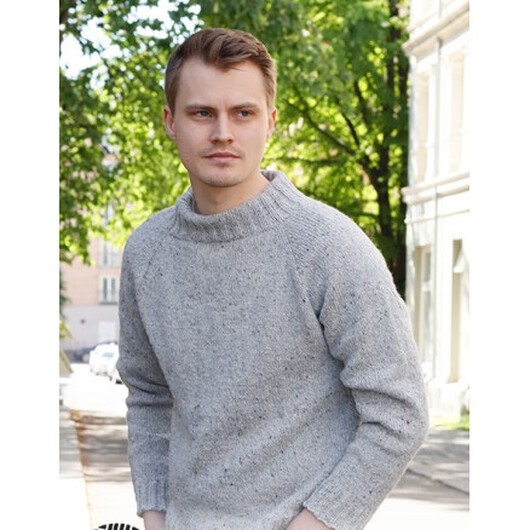 Rain Sky by DROPS Design - Tröja Stickmönster str. S-XXXL