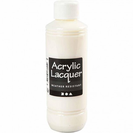 Akryllack, väderbeständig, 250ml