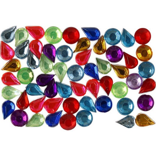 Strass, storlek 5 mm, 15g/ 1 frp.