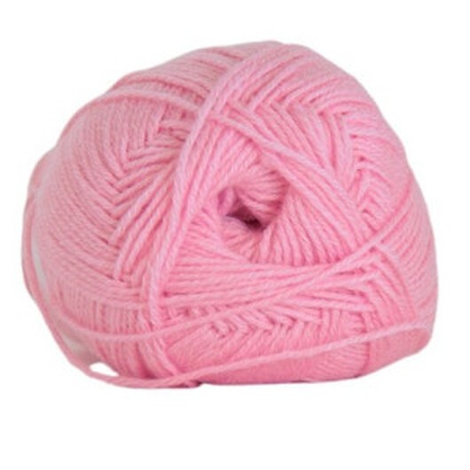 Â Hjertegarn Lana Cotton 212 Garn Färg 4951 Rosa