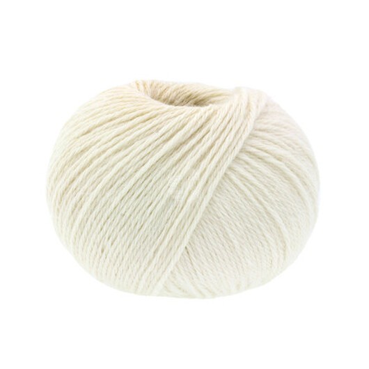 Lana Grossa Natural Alpaca Classico Garn 101 Naturvit