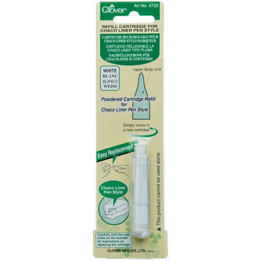 Clover Chaco Liner Pen Refill Vit