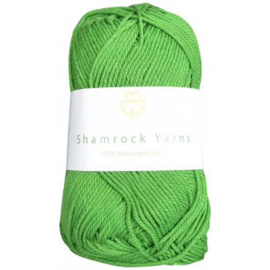 Shamrock Yarns Mercerised Cotton 156 Grön