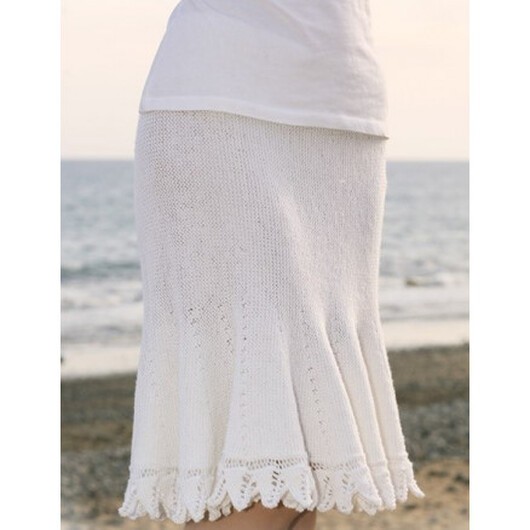 Forbidden by DROPS Design - Kjol Stick-mönster str. S - XXXL