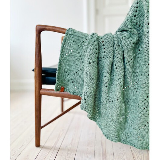 Walters Baby Blanket by Milla Billa - Garnpaket till Walters Baby Blanket Storlek 95x95cm