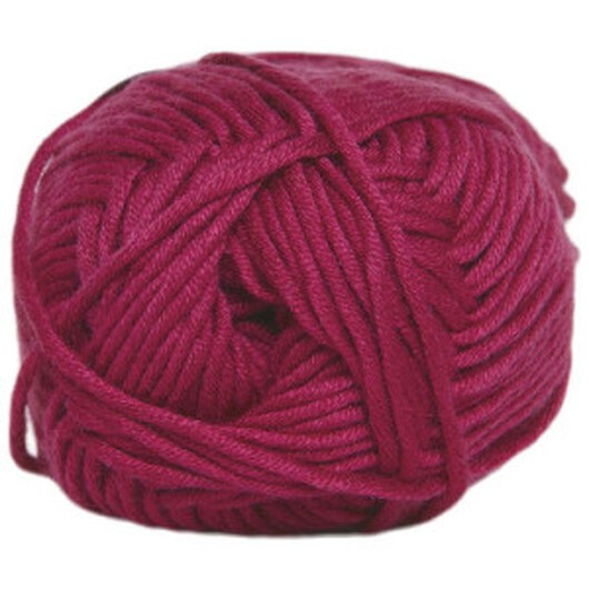 Hjertegarn Blend Bamboo Garn Unicolor 4657 Cerise