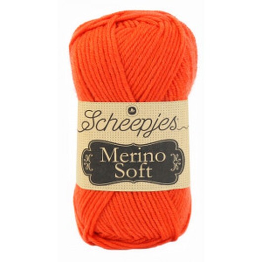 Scheepjes Merino Soft Garn Unicolor 620 Munch