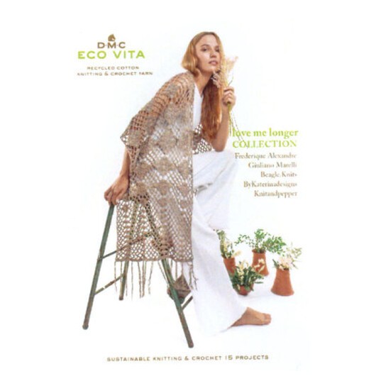 DMC Eco Vita Mönsterbok - Love Me Longer-kollektionen