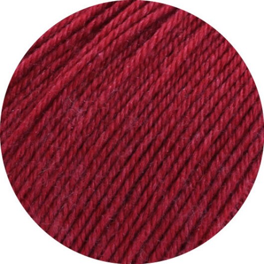 Lana Grossa Meilenweit 100 SETA Garn 11 Mörkröd