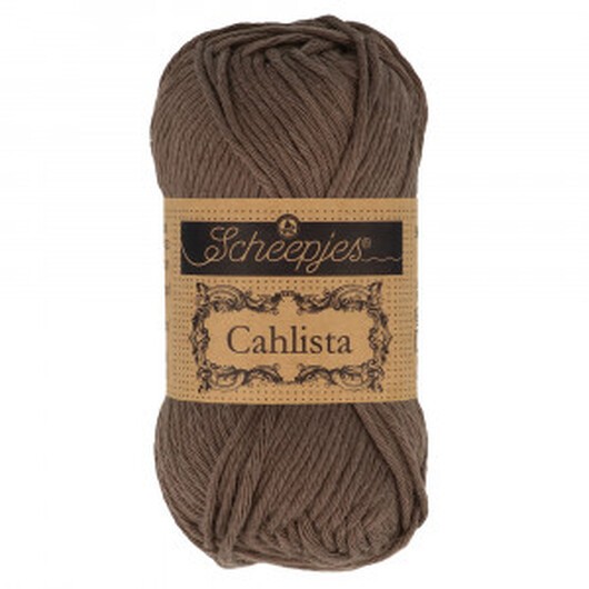 Scheepjes Cahlista Garn Unicolor 507 Chocolate