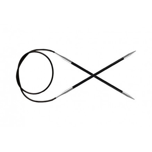 KnitPro Karbonz Rundstickor Kolfiber 60cm 3,50mm / 23.6in US4