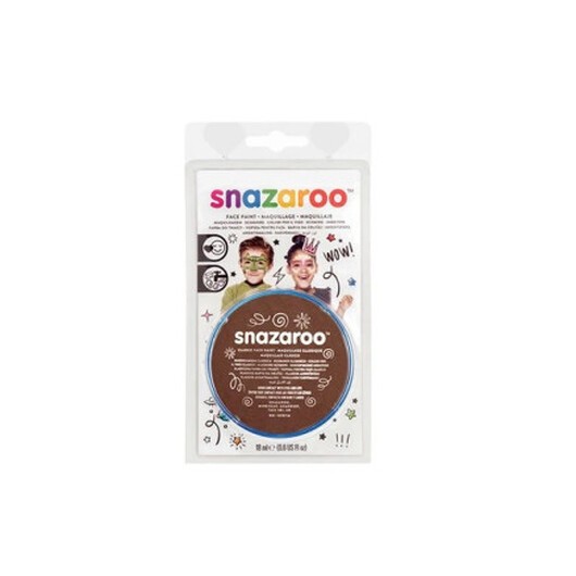 Snazaroo Sminkfärg 18ml Brun