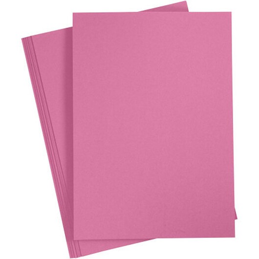 Papper, A4, ark 210x297 mm, 80 g, rosa, 20 st./ 1 förp.