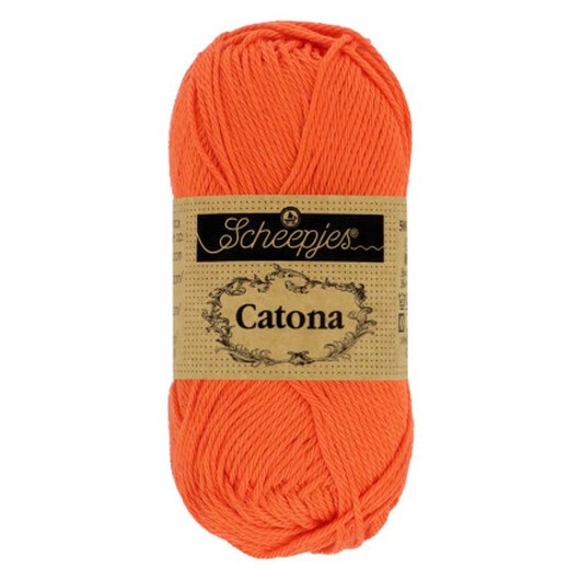 Scheepjes Catona Garn 189 Royal Orange - 10g
