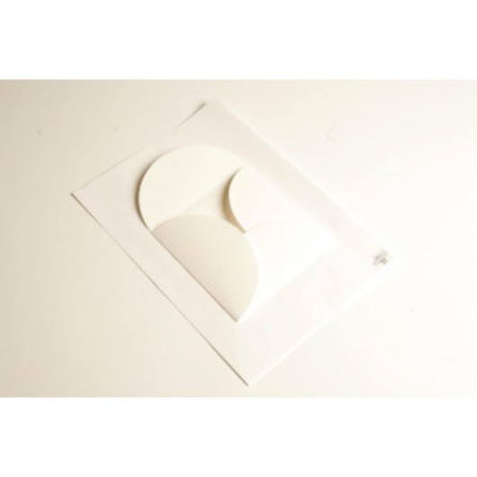 Vikkuvert Vit 14x14cm 160g - 25 st