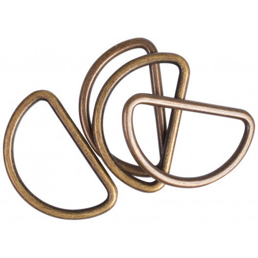 Prym D-ring Zink Antik Silver 30mm - 4 st