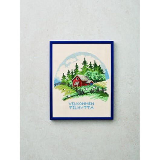 Permin Broderikit Stuga 20x25cm