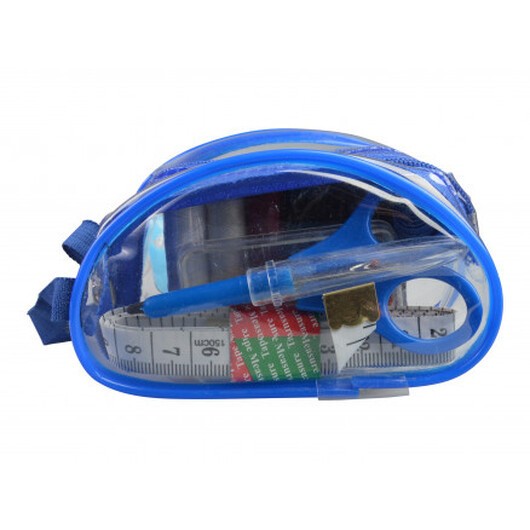 Minipennfodral med sytillbehör 12 delar Ass. färger