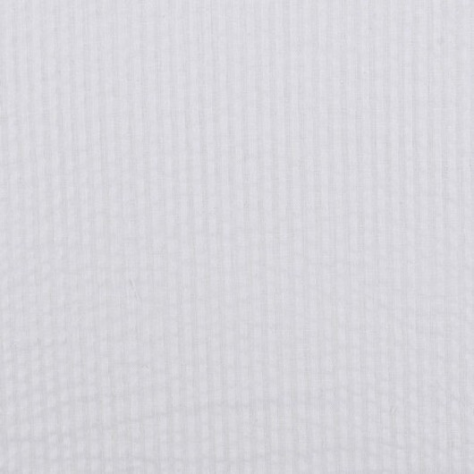 Seersucker med ränder 145 cm 50 Ljusgrå - 50cm